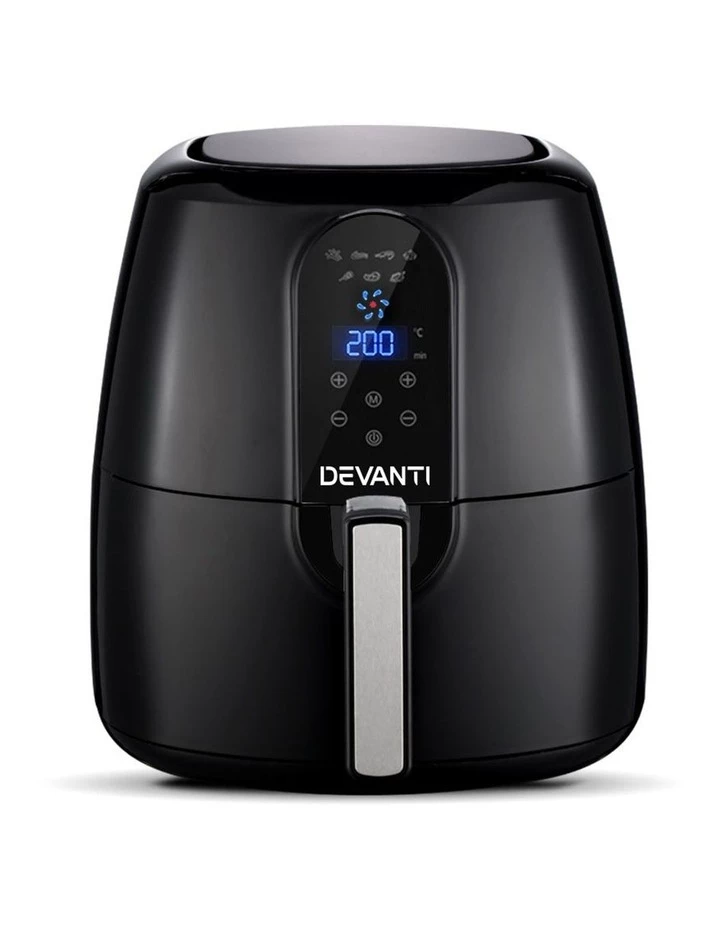 Top 10 π Devanti 7L Oil Free Air Fryer - Black π 3 Top 10 π Devanti 7L Oil Free Air Fryer - Black π - Image 3