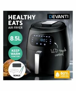 Budget 🎉 Devanti Air Fryer 8.5L LCD Digital Oil Free Deep Frying Cooker ⌛ -Appliances Sales Store 745221430 4 720x928