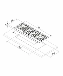 Best reviews of ⌛ Kleenmaid Stainless Steel Gas Cooktop 110cm GCT11030 ❤️ -Appliances Sales Store 745419520 6 1 720x928