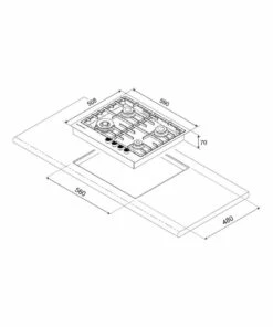 Flash Sale 😍 Kleenmaid 60cm Stainless Steel Gas Cooktop GCT6030 💯 -Appliances Sales Store 745419700 3 720x928