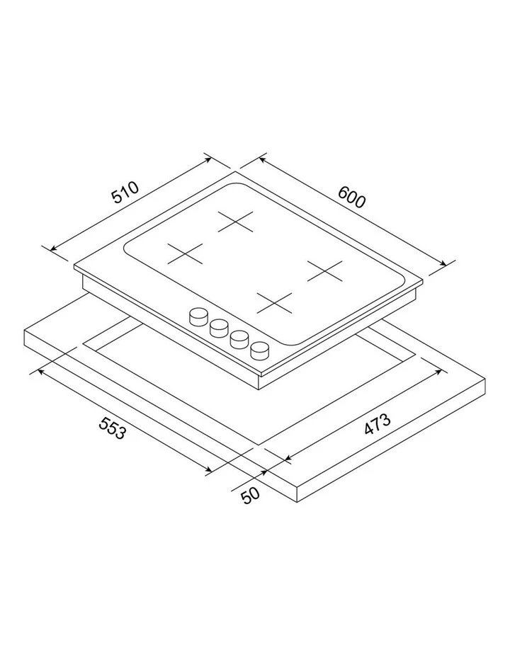 Wholesale π Kleenmaid Gas Cooktop 60 cm GCT6012 π― 2 Wholesale π Kleenmaid Gas Cooktop 60 cm GCT6012 π― - Image 2
