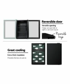 Cheapest ❤️ Devanti 70L Bar Fridge Glass Door 🧨 -Appliances Sales Store 746950150 4 720x928