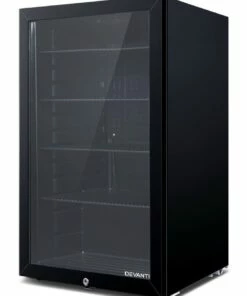 Best Pirce 🧨 Devanti 98L Bar Fridge Glass Door 🤩