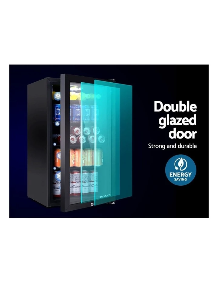 Best Pirce 𧨠Devanti 98L Bar Fridge Glass Door π€© 5 Best Pirce 𧨠Devanti 98L Bar Fridge Glass Door π€© - Image 5