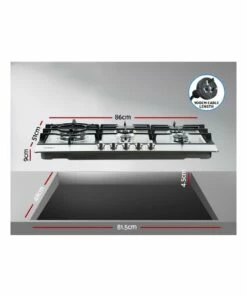 New 🎉 Devanti Gas Cooktop 90cm Kitchen Stove 💯 -Appliances Sales Store 747586900 3 720x928