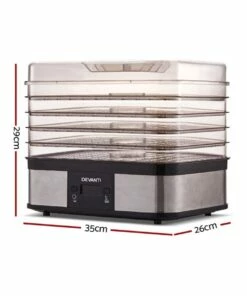 Brand new ✨ Devanti Food Dehydrator With 5 Trays 🎉 -Appliances Sales Store 751736620 3 1 720x928