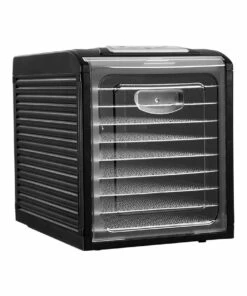 Deals 𧨠Devanti 9 Tray Food Dehydrators Commercial Beef Jerky Maker Fruit Dryer Black π