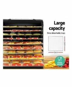 Deals 𧨠Devanti 9 Tray Food Dehydrators Commercial Beef Jerky Maker Fruit Dryer Black π 9 Deals 𧨠Devanti 9 Tray Food Dehydrators Commercial Beef Jerky Maker Fruit Dryer Black π -Appliances Sales Store 751737790 4 1 720x928