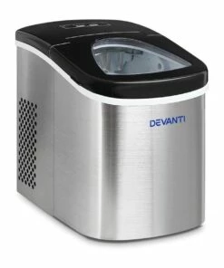 Best reviews of π Devanti 2.4L Stainless Steel Portable Ice Cube Maker π