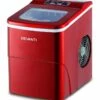Cheap 😍 DEVANTi Portable Ice Cube Maker Machine 2L Home Bar Benchtop Easy Quick Red 😍