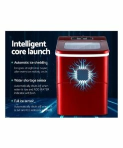 Cheap π DEVANTi Portable Ice Cube Maker Machine 2L Home Bar Benchtop Easy Quick Red π 8 Cheap π DEVANTi Portable Ice Cube Maker Machine 2L Home Bar Benchtop Easy Quick Red π -Appliances Sales Store 757080370 4 720x928