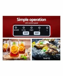 Cheap π DEVANTi Portable Ice Cube Maker Machine 2L Home Bar Benchtop Easy Quick Red π 9 Cheap π DEVANTi Portable Ice Cube Maker Machine 2L Home Bar Benchtop Easy Quick Red π -Appliances Sales Store 757080370 5 720x928