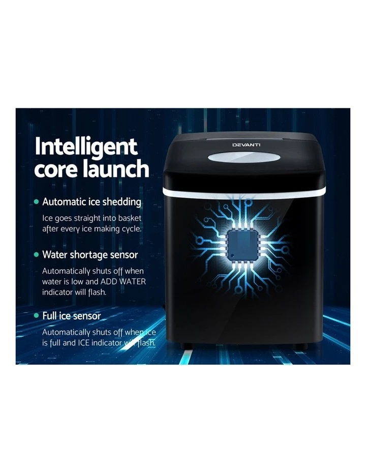 Deals π Devanti 3.2L Portable Ice Cube Maker π 4 Deals π Devanti 3.2L Portable Ice Cube Maker π - Image 4