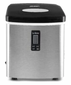Flash Sale 👏 Devanti 3.2L Stainless Steel Portable Ice Cube Maker ✨ -Appliances Sales Store 757080730 3 720x928