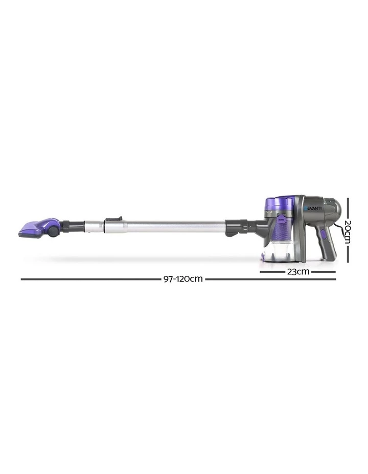 Outlet ❤️ Devanti Corded Handheld Bagless Vacuum Cleaner - Purple and Silver ⌛ 2 Outlet ❤️ Devanti Corded Handheld Bagless Vacuum Cleaner - Purple and Silver ⌛ - Image 2