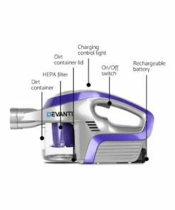 Buy π Devanti Cordless 150W Handstick Vacuum Cleaner - Purple and Grey β€οΈ 9 Buy π Devanti Cordless 150W Handstick Vacuum Cleaner - Purple and Grey β€οΈ -Appliances Sales Store 758128690 5 720x928