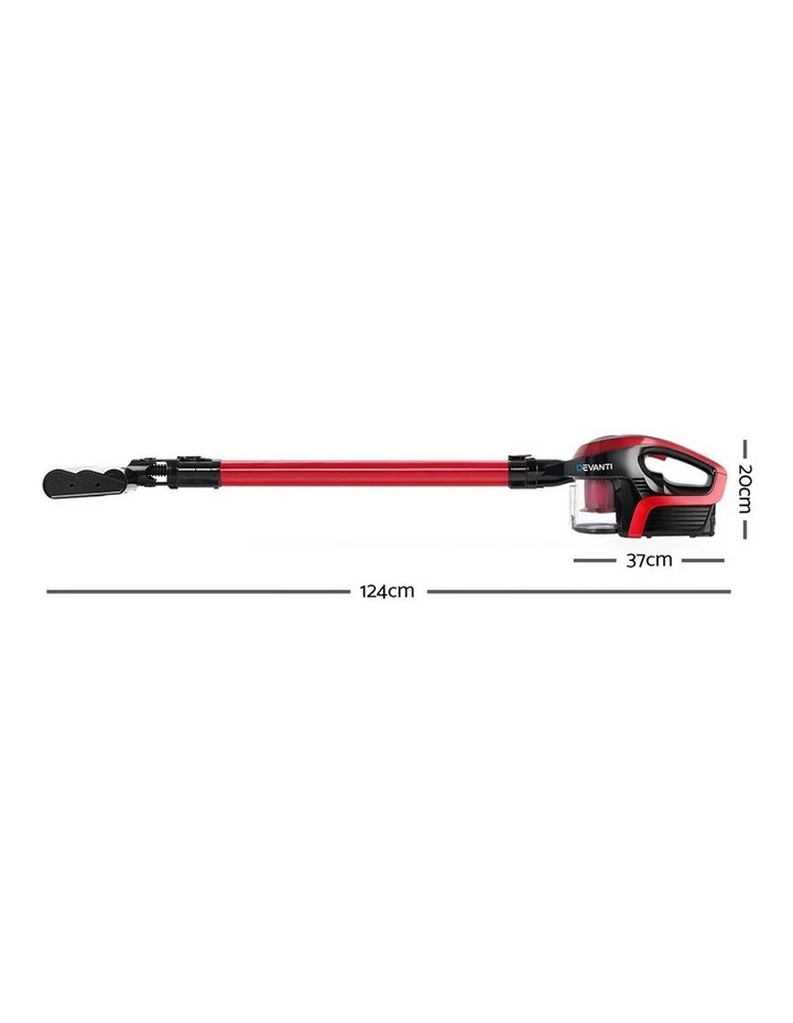 Budget βοΈ Devanti Cordless 150W Handstick Vacuum Cleaner - Red and Black π€© 2 Budget βοΈ Devanti Cordless 150W Handstick Vacuum Cleaner - Red and Black π€© - Image 2
