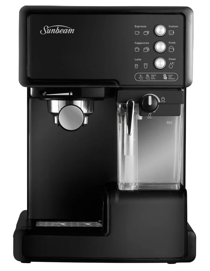 Promo π₯ Sunbeam Cafe Barista Coffee Machine Black EM5000K π₯ 1 Promo π₯ Sunbeam Cafe Barista Coffee Machine Black EM5000K π₯