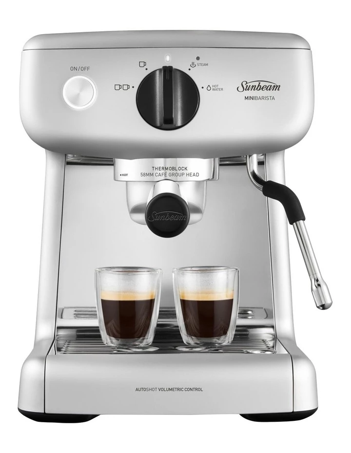 Flash Sale π Sunbeam Mini Barista Coffee Machine Silver EM4300S π 2 Flash Sale π Sunbeam Mini Barista Coffee Machine Silver EM4300S π - Image 2