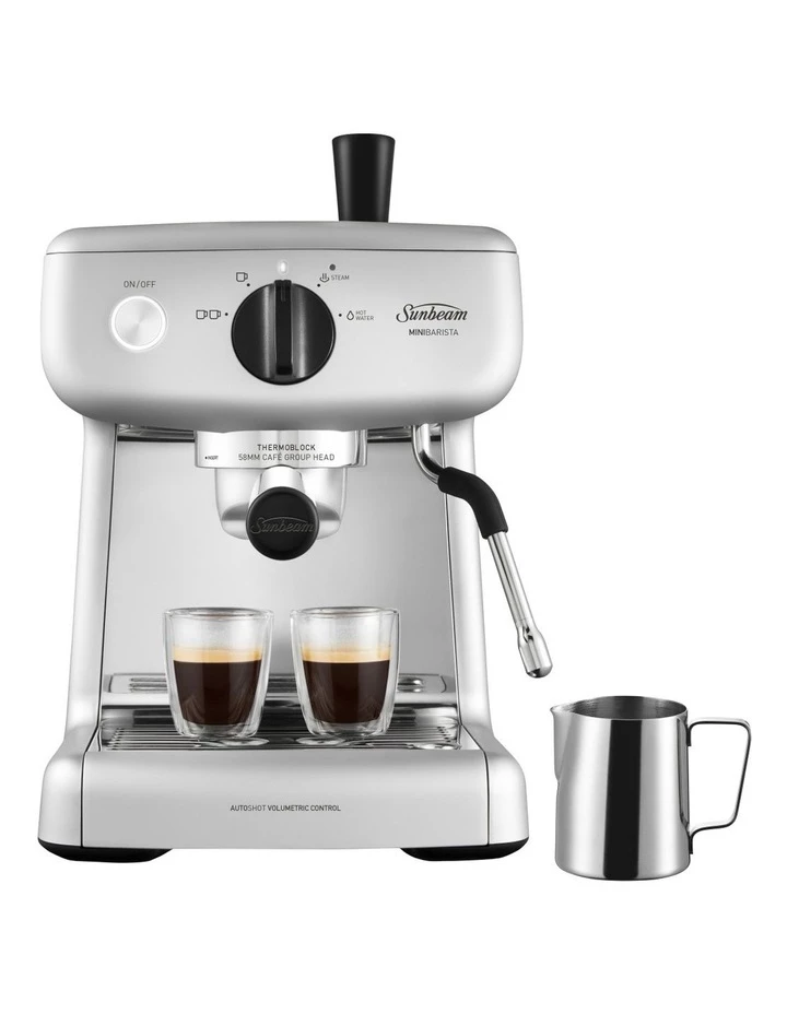 Flash Sale π Sunbeam Mini Barista Coffee Machine Silver EM4300S π 3 Flash Sale π Sunbeam Mini Barista Coffee Machine Silver EM4300S π - Image 3