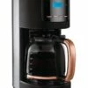 Best Pirce 💯 Morphy Richards Accents Rose Gold Filter Coffee Machine Black/Rose Gold 162030 🧨