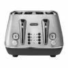Best Pirce 👍 Delonghi Distinta Livenza Collection 4 Slice Toaster Brushsed Metal CTI4003M 🌟