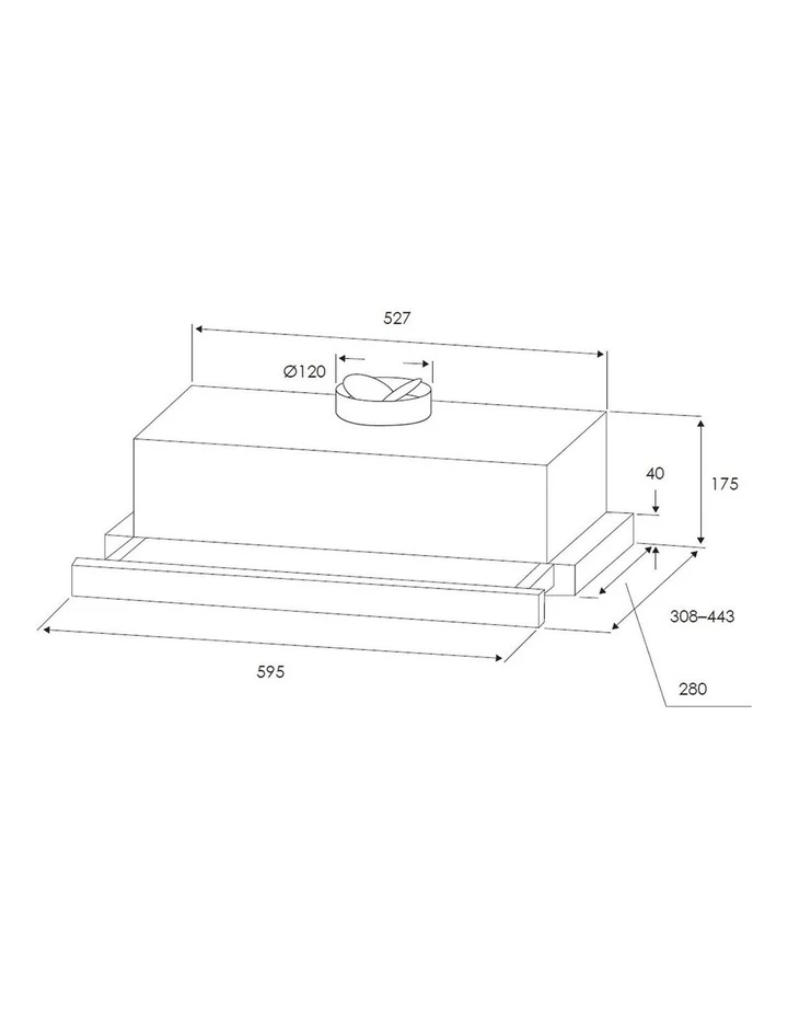 Top 10 π Kleenmaid Slide Out 60cm Rangehood Reversible Venting RHSOR61 π 4 Top 10 π Kleenmaid Slide Out 60cm Rangehood Reversible Venting RHSOR61 π - Image 4