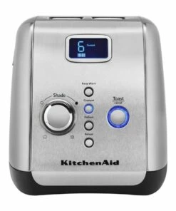 Outlet 🎁 KitchenAid Artisan 2 Slice Toaster Silver 5AKMT223CU ⌛