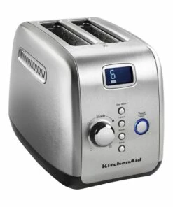 Outlet 🎁 KitchenAid Artisan 2 Slice Toaster Silver 5AKMT223CU ⌛ -Appliances Sales Store 774316720 3 720x928