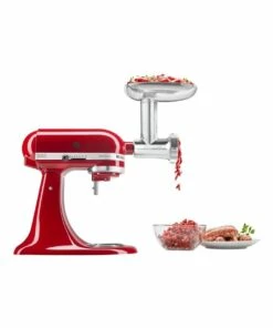 New ✨ KitchenAid Metal Food Grinder Attachment 5KSMMGAA 🔥