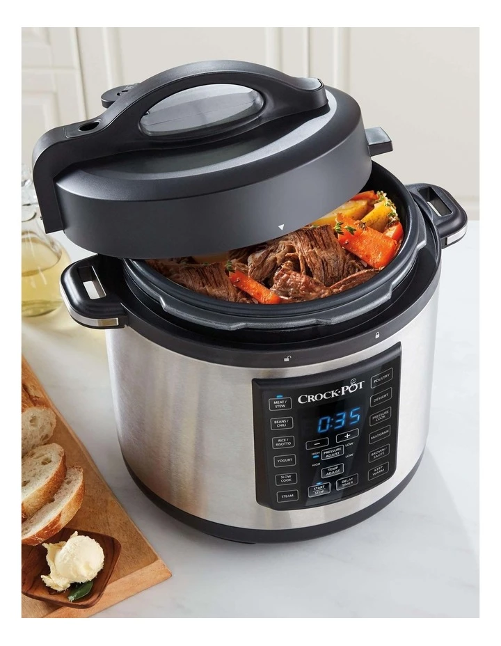 Hot Sale ⌛ Crock-Pot Express Multi-Cooker Stainless Steel CPE200 ⌛ 3 Hot Sale ⌛ Crock-Pot Express Multi-Cooker Stainless Steel CPE200 ⌛ - Image 3