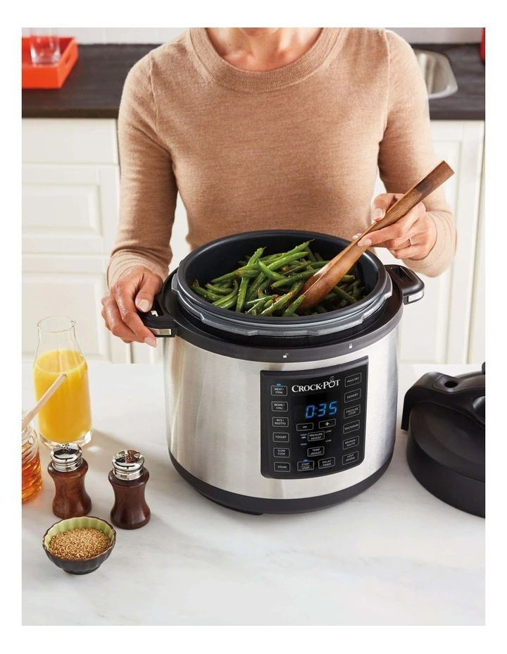 Hot Sale ⌛ Crock-Pot Express Multi-Cooker Stainless Steel CPE200 ⌛ 4 Hot Sale ⌛ Crock-Pot Express Multi-Cooker Stainless Steel CPE200 ⌛ - Image 4