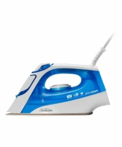Wholesale 🧨 Sunbeam ProSteam Auto Off White/Blue Iron SR4315 🤩