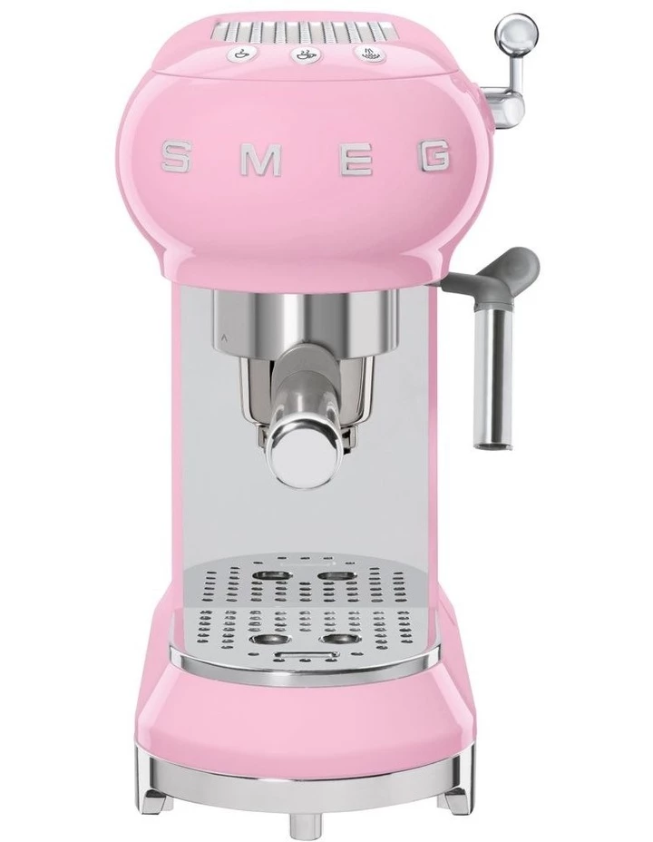 Best Pirce π Smeg Pink Espresso Coffee Machine ECF01PKAU π 2 Best Pirce π Smeg Pink Espresso Coffee Machine ECF01PKAU π - Image 2