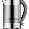 Budget 🔥 Kambrook 1.5L Clear Glass Kettle KKE760CLR ❤️