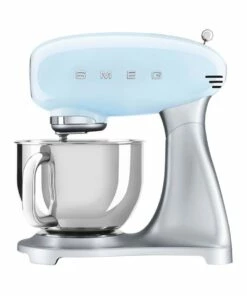 Promo ⭐ Smeg 50's Style Mixer Pastel Blue SMF02PBAU 🧨