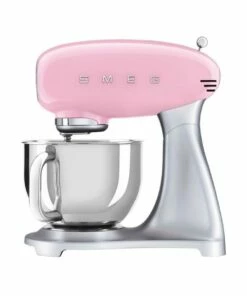 Discount π Smeg 50's Style Mixer Pastel Pink SMF02PKAU βοΈ