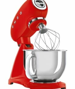Discount 🔥 Smeg 50's Style Mixer With Flex Edge Beater Red SMF03RDAU 👍 -Appliances Sales Store 778230010 3 720x928