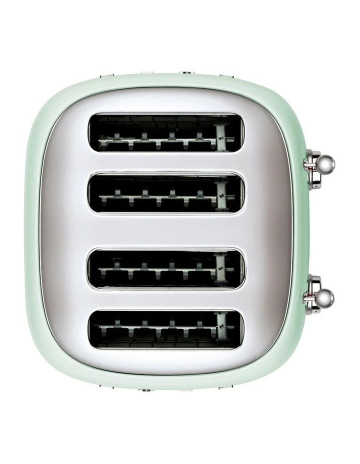 Cheapest π Smeg 50's Style 4 Slice Toaster Pastel Green TSF03PGAU 𧨠3 Cheapest π Smeg 50's Style 4 Slice Toaster Pastel Green TSF03PGAU 𧨠- Image 3