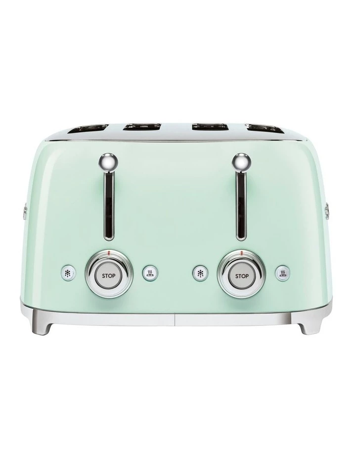 Cheapest π Smeg 50's Style 4 Slice Toaster Pastel Green TSF03PGAU 𧨠2 Cheapest π Smeg 50's Style 4 Slice Toaster Pastel Green TSF03PGAU 𧨠- Image 2