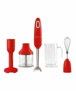 Budget 👍 Smeg 50's Style Hand Blender Red HBF02RDAU 🔥