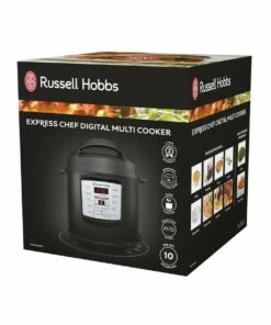 Buy ✔️ Russell Hobbs Express Chef Digital Multi Cooker Matte Black RHPC1000BLK 😍 -Appliances Sales Store 778601440 6 720x928