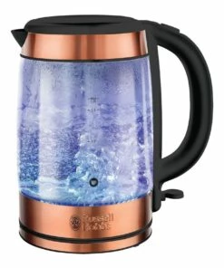 Best reviews of π Russell Hobbs Brooklyn Glass/Copper Kettle RHK172 β€οΈ