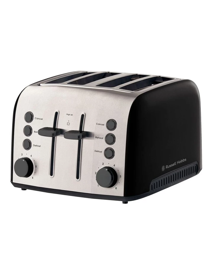 Brand new β Russell Hobbs Brooklyn 4 Slice Toaster Black RHT94BLK π 1 Brand new β Russell Hobbs Brooklyn 4 Slice Toaster Black RHT94BLK π