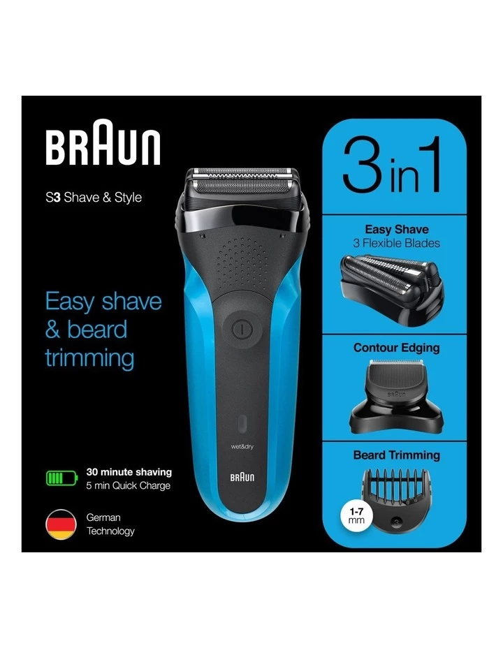 Buy π Braun Series 3 Electric Shaver Black 310BT π₯ 3 Buy π Braun Series 3 Electric Shaver Black 310BT π₯ - Image 3