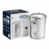 Coupon ⌛ Delonghi Vacuum Sealed Coffee Canister in Silver DECC500 💯