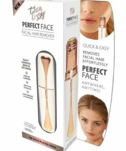 Outlet ⭐ Thin Lizzy Perfect White/Gold Face Hair Remover TLRPF 🌟
