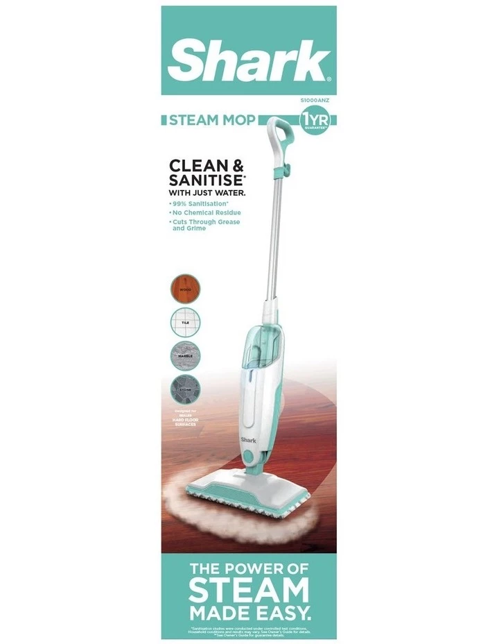 Hot Sale β€οΈ Shark Steam Mop White/Blue S1000 π 2 Hot Sale β€οΈ Shark Steam Mop White/Blue S1000 π - Image 2