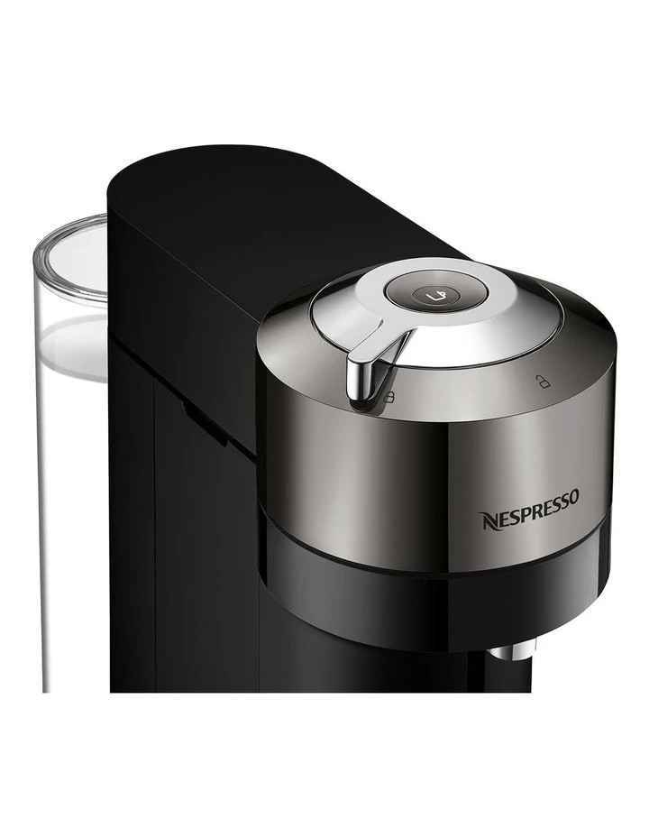 Outlet βοΈ Nespresso by Breville Vertuo Next Dark Chrome Deluxe Capsule Coffee Machine with Aeroccino BNV570DCR π 2 Outlet βοΈ Nespresso by Breville Vertuo Next Dark Chrome Deluxe Capsule Coffee Machine with Aeroccino BNV570DCR π - Image 2
