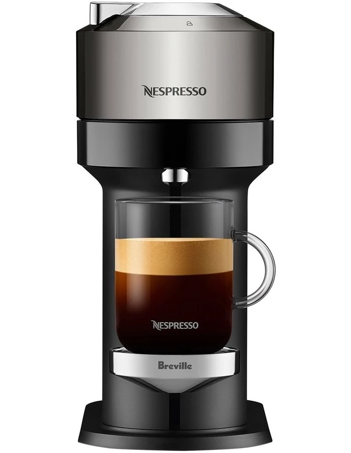 Outlet βοΈ Nespresso by Breville Vertuo Next Dark Chrome Deluxe Capsule Coffee Machine with Aeroccino BNV570DCR π 3 Outlet βοΈ Nespresso by Breville Vertuo Next Dark Chrome Deluxe Capsule Coffee Machine with Aeroccino BNV570DCR π - Image 3